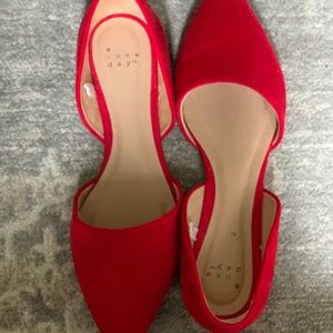 A New Day Red Flats